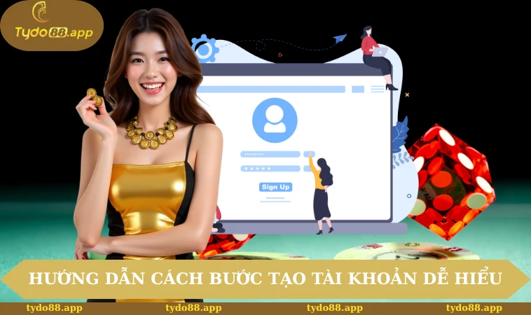 Hướng dẫn cách bước tạo tài khoản dễ hiểu